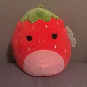 Squishmallow Scarlet the Strawberry 8’ NWT